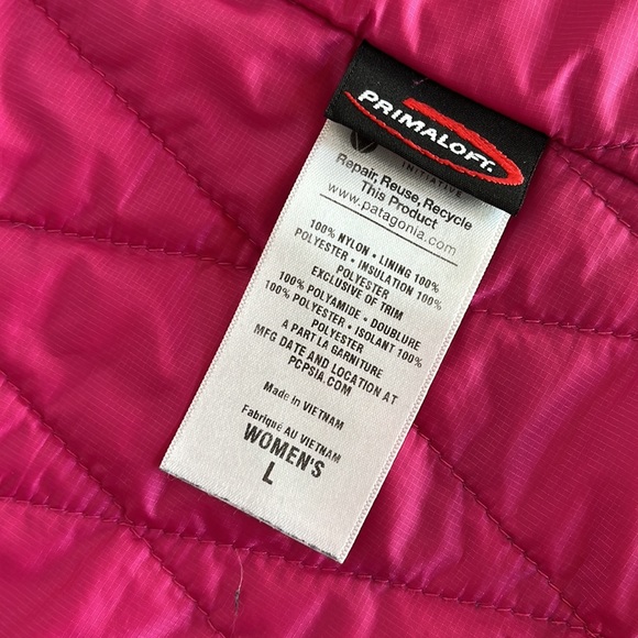 Patagonia Maroon Windstopper Jacket - Picture 6 of 6